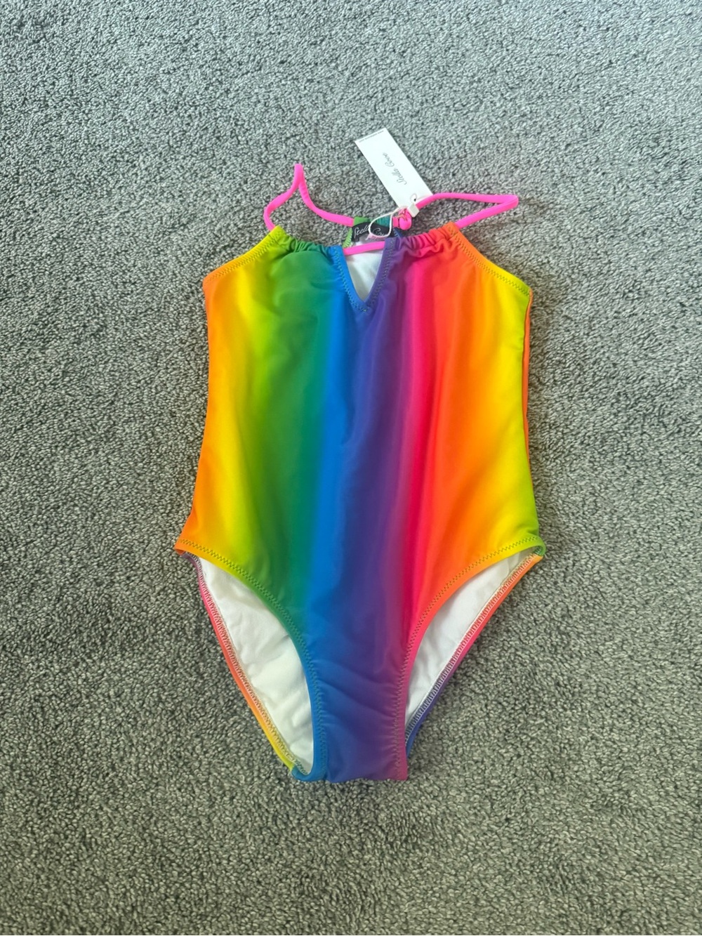 Stella Cove Rainbow One-Piece Swimsuit Sz 6